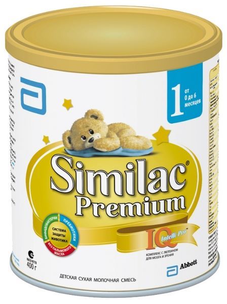 Similac (Abbott) Premium 1 (от 0 до 6 месяцев) 400 г