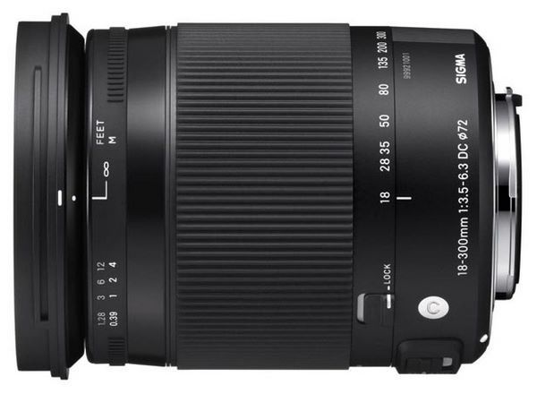 Sigma 18-300mm f/3.5-6.3 DC Macro OS HSM Contemporary Canon EF-S