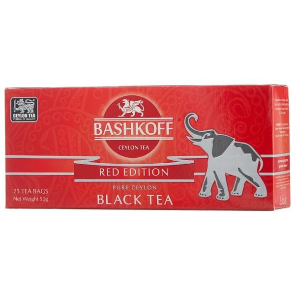 Чай черный Bashkoff Red edition в пакетиках