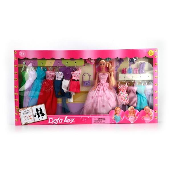 Кукла Defa Lucy с нарядами, 29 см, 8193