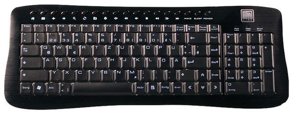 SPEEDLINK Illuminated Dark Metal Keyboard SL-6469-IBE Black USB