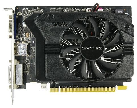 Sapphire Radeon R7 250 1000Mhz PCI-E 3.0 1024Mb 4600Mhz 128 bit DVI HDMI HDCP