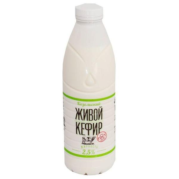 Козельский молочный завод Кефир живой 2.5%