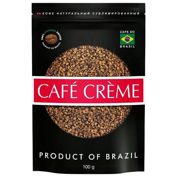 Кофе растворимый Cafe Creme Strong сублимированный, пакет