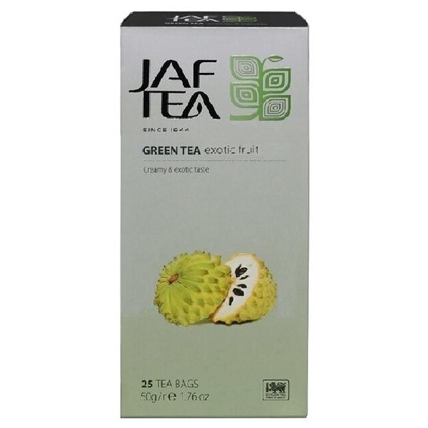 Чай зеленый Jaf Tea Silver collection Exotic fruit в пакетиках
