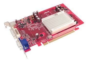 ASUS Radeon X1550 550Mhz PCI-E 256Mb 800Mhz 64 bit DVI TV