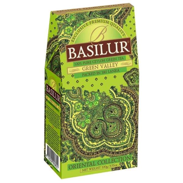 Чай зеленый Basilur Oriental collection Green valley
