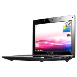 Viewsonic VNB107 (Atom N455 1660 Mhz/10.1"/1024x600/1024Mb/250Gb/DVD нет/Wi-Fi/Win 7 Starter)