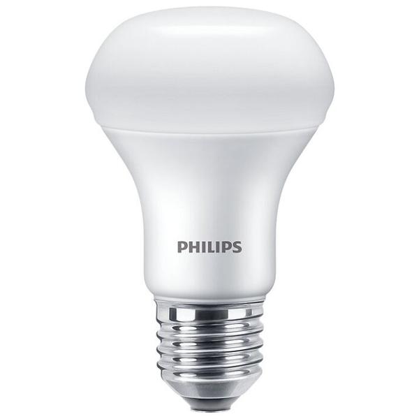 Лампа светодиодная Philips LED Spot 4000К, E27, R63, 7Вт
