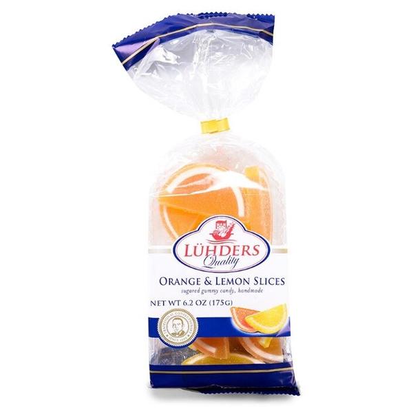 Мармелад Luhders Orange & Lemon Slices 175 г