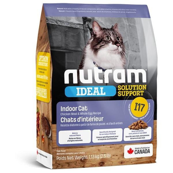 Корм для кошек Nutram I17 Для кошек, живущих в помещениях