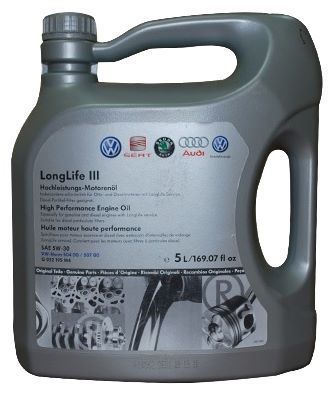 Volkswagen LongLife III 5W-30 5 л