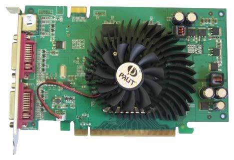 Palit GeForce 8600 GT 540Mhz PCI-E 512Mb 1400Mhz 128 bit 2xDVI TV HDCP YPrPb