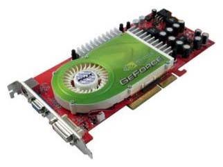Palit GeForce 6800 GS 450Mhz AGP 128Mb 1200Mhz 128 bit DVI TV YPrPb