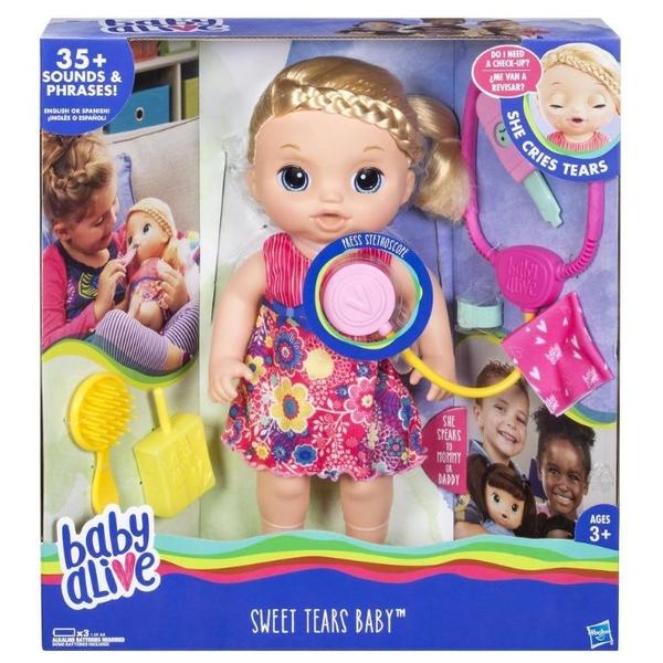 Интерактивная кукла Hasbro Baby Alive Малышка у врача, 35 см, C0957