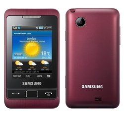 Samsung C3300 Champ (Wine Red)