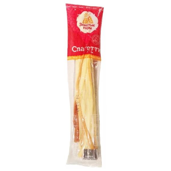 Сырный продукт Золотые Горы Спагетти копченый 40%