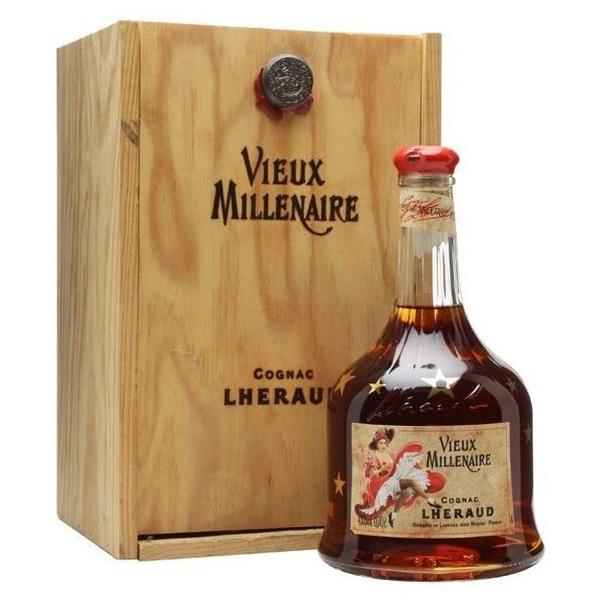 Коньяк Lheraud Vieux Millenaire 25 лет, 0.7 л, подарочная упаковка