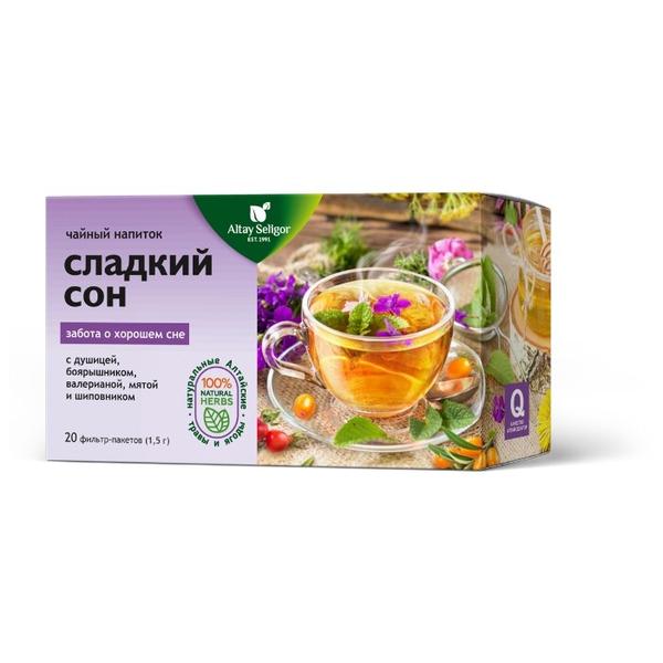 Чайный напиток травяной Altay Seligor Сладкий сон