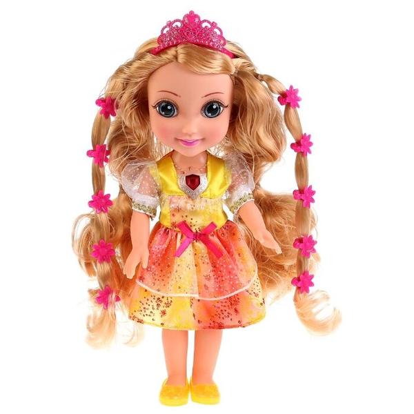 Интерактивная кукла Карапуз Принцесса Амелия, 36 см, AM66046-RU