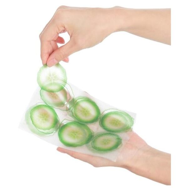 A'PIEU Cucumber Slice Sheet Mask Набор тканевых слайсов Огурец