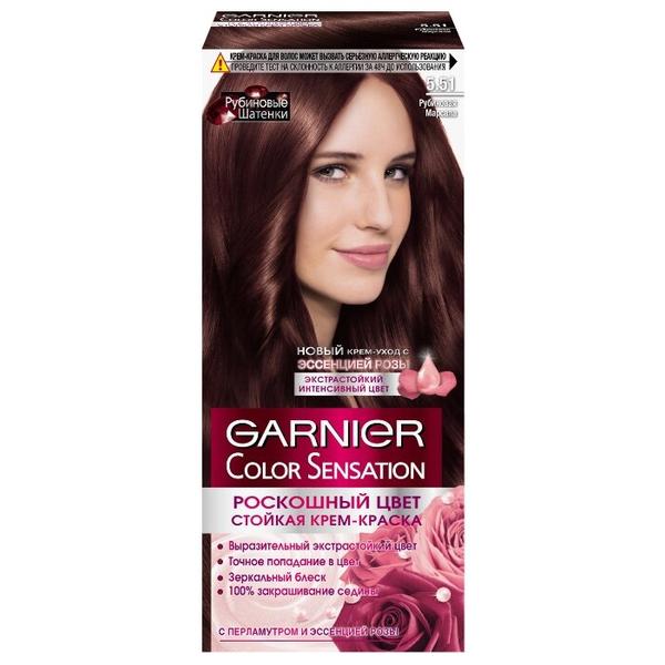 GARNIER Color Sensation Рубиновые шатенки стойкая крем-краска для волос