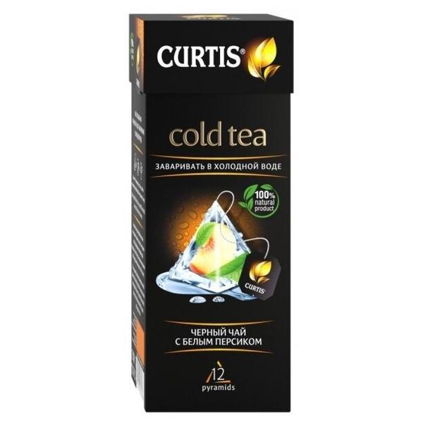 Чай черный Curtis Cold Tea с белым персиком в пирамидках