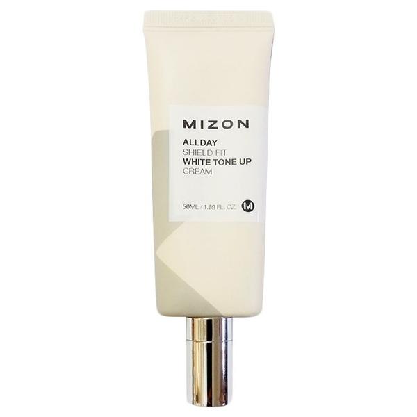 Mizon Allday shield fit white Tone up cream Отбеливающий увлажняющий крем для лица