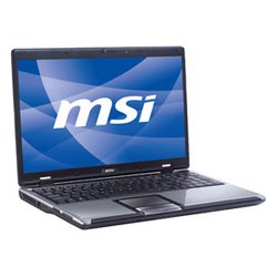MSI CR500 (Pentium Dual-Core T4500 2300 Mhz/15.6"/1366x768/2048Mb/320Gb/DVD-RW/Wi-Fi/Win 7 HB)