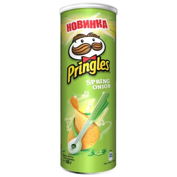 Чипсы Pringles картофельные Spring onion