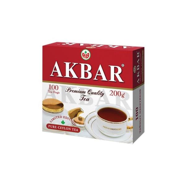 Чай черный Akbar 100 Years Limited Edition в пакетиках