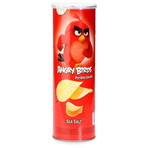 Чипсы The Pop Company Angry Birds картофельные с морской солью