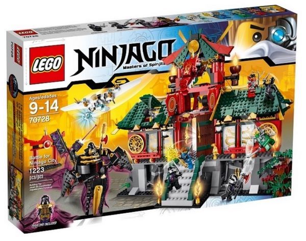 LEGO Ninjago 70728 Битва за Ниндзяго Сити