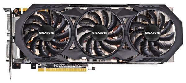 GIGABYTE GeForce GTX 970 1051Mhz PCI-E 3.0 4096Mb 7000Mhz 256 bit 2xDVI HDMI HDCP WINDFORCE