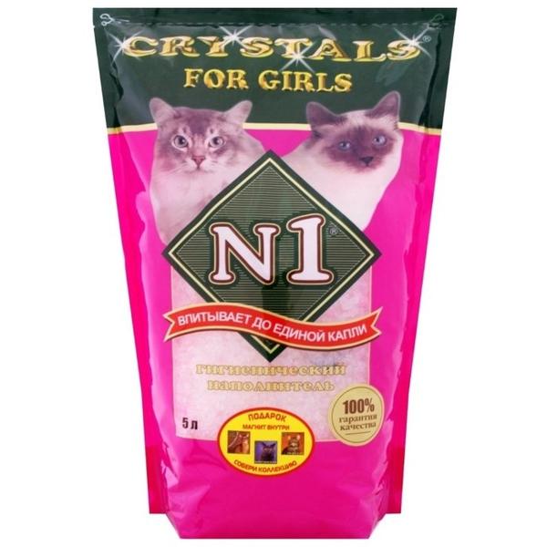 Впитывающий наполнитель N1 Crystals For Girls 5 л