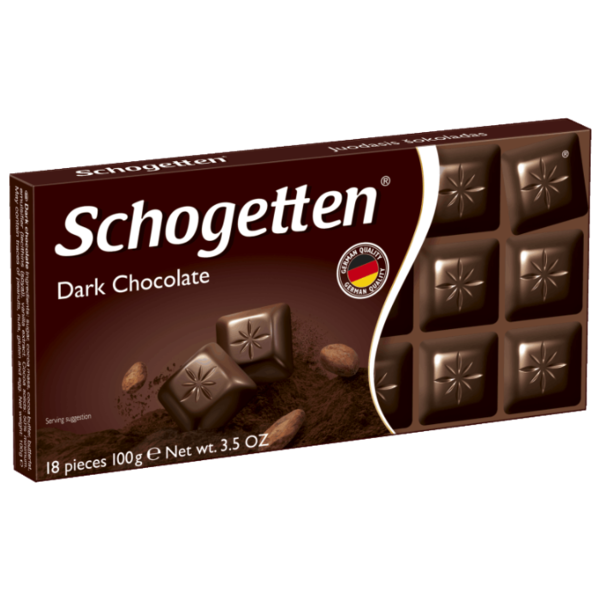 Шоколад Schogetten Dark темный порционный