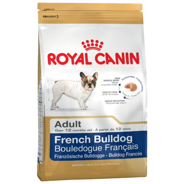 Корм для собак Royal Canin Французский бульдог для здоровья кожи и шерсти