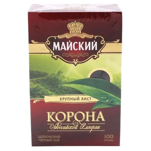 Чай черный Майский Корона Российской империи