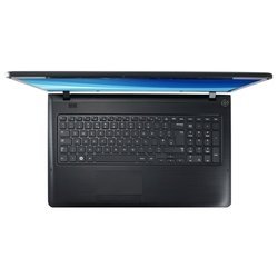 Samsung 350E7X-S03 (Core i3 3120M 2500 Mhz, 17.3", 1600x900, 4096Mb, 750Gb, DVD-RW, AMD Radeon HD 7670M, Wi-Fi, Bluetooth, DOS) черный