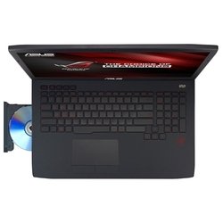 ASUS ROG G751JY (Core i7 4870HQ 2500 MHz/17.3"/1920x1080/16.0Gb/1128Gb HDD+SSD/DVD-RW/NVIDIA GeForce GTX 980M/Wi-Fi/Bluetooth/Win 8 64)