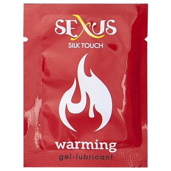Гель-смазка Sexus Набор пробников Silk Touch Warming, 50 шт.