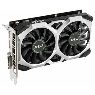 MSI GeForce GTX 1650 1665MHz PCI-E 3.0 4096MB 8000MHz 128 bit DVI DisplayPort HDMI HDCP VENTUS XS RTL