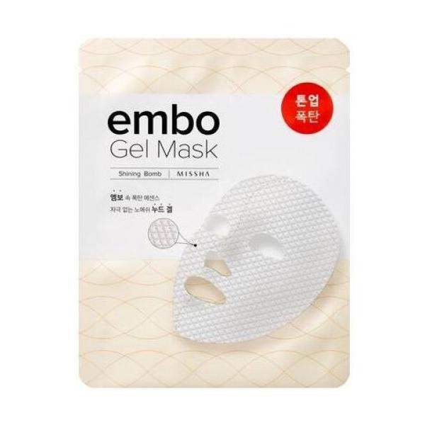 Missha Embo Gel Mask Shining Bomb осветляющая маска