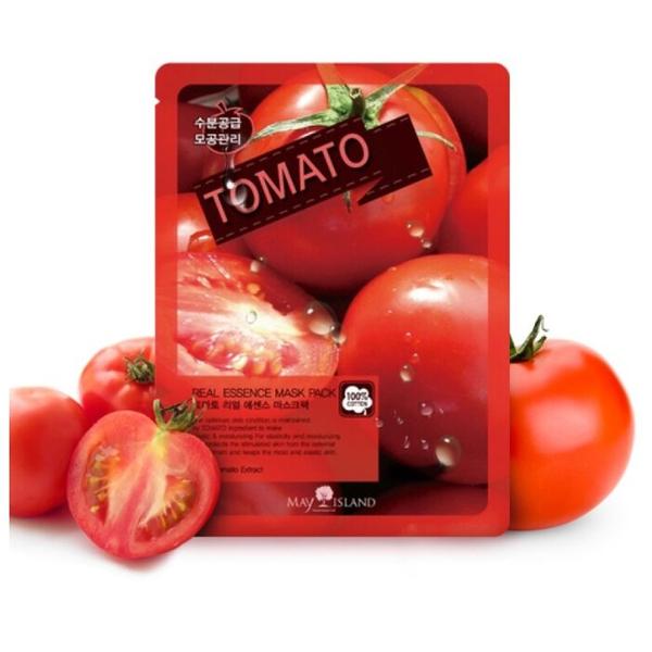 MAY ISLAND тканевая маска Real Essence Tomato с экстрактом томата
