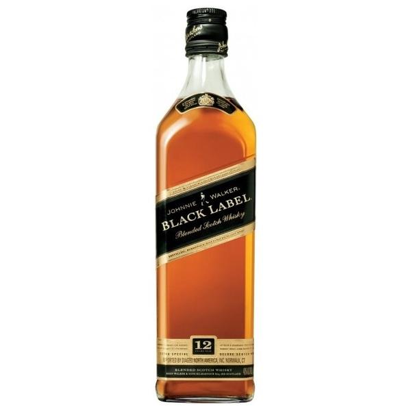 Виски Johnnie Walker Black Label 12 лет 0.5 л