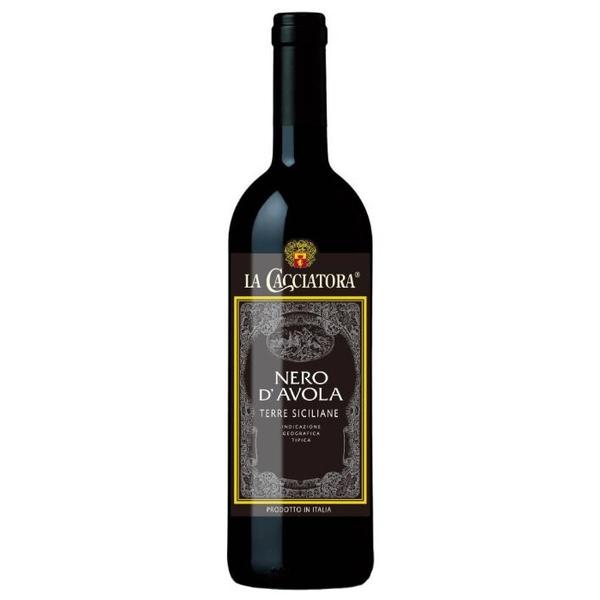 Вино La Cacciatora Nero d'Avola, Terre Siciliane IGT, 0.75 л
