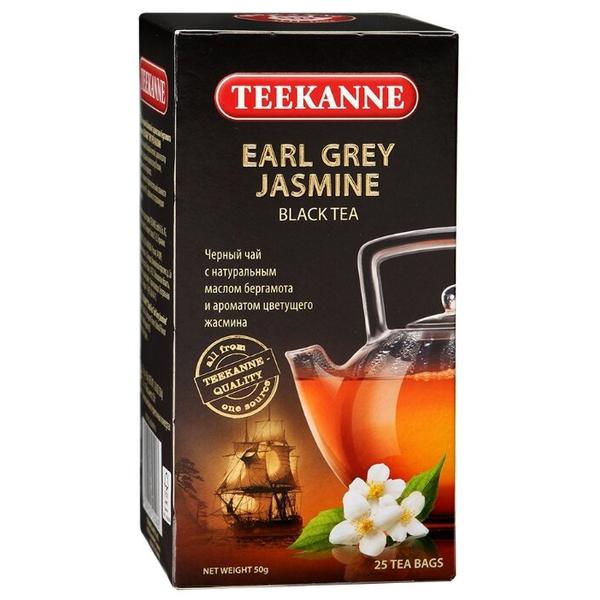 Чай черный Teekanne Earl grey jasmine в пакетиках