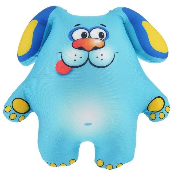 Игрушка-антистресс СмолТойс Голубой щенок 32 см