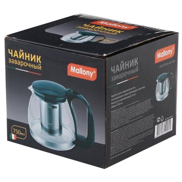 Mallony Заварочный чайник Decotto AS 750 0.75 л