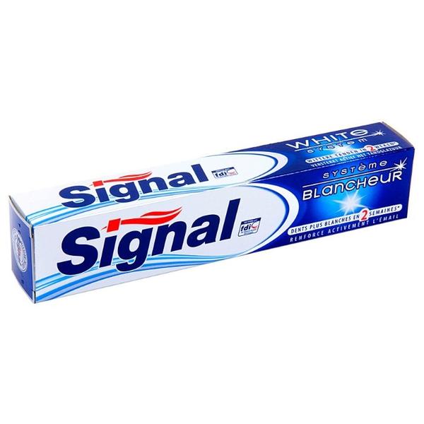 Зубная паста Signal Plus отбеливающая
